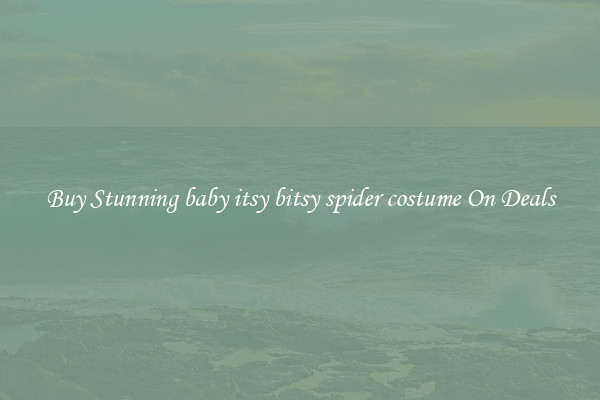 Buy Stunning baby itsy bitsy spider costume On Deals