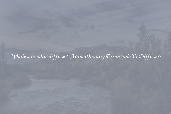 Wholesale odor diffuser  Aromatherapy Essential Oil Diffusers